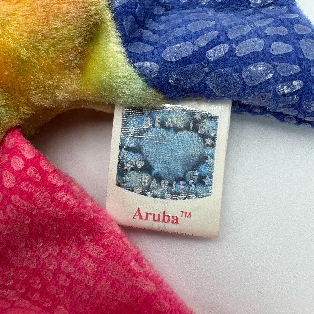 Ty Beanie Baby Aruba the Tropical Fish 2000 with Tag Plush Collectible